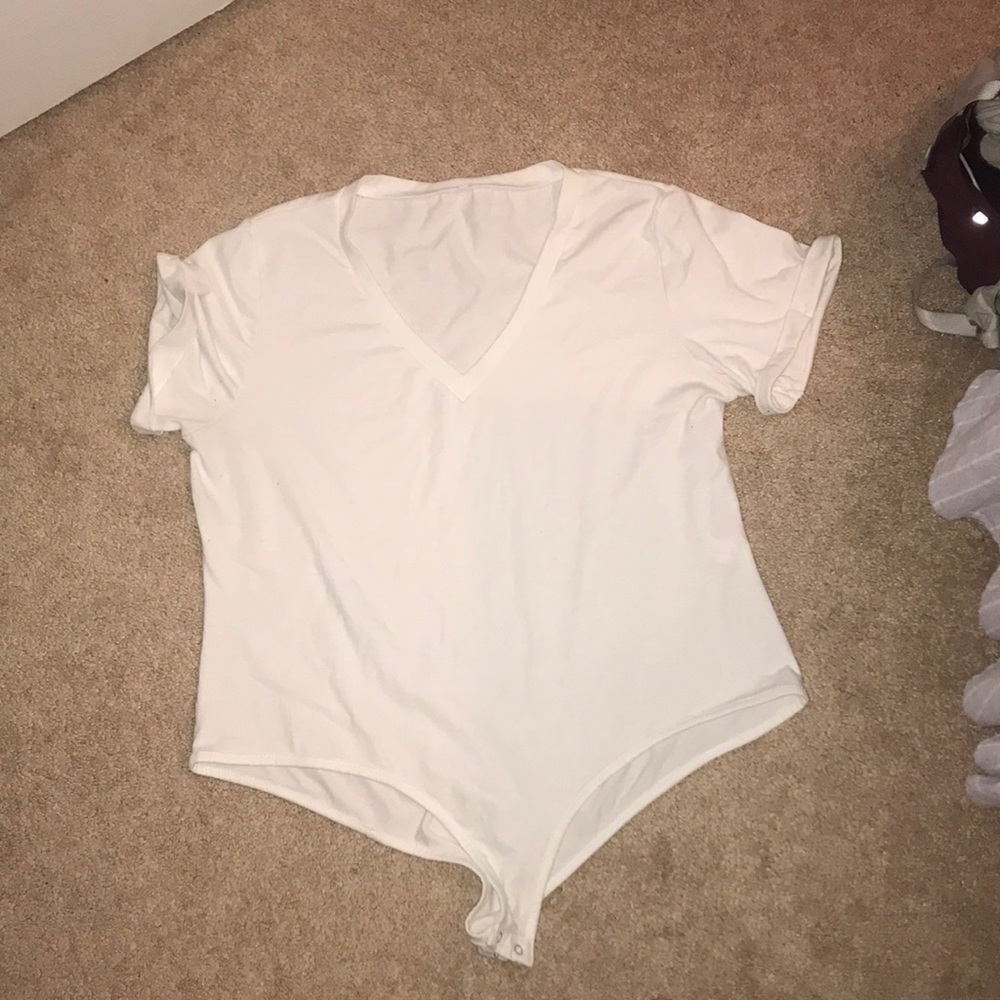 Vneck bodysuit